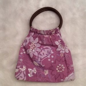 Mossimo Purple Sequin Purse
